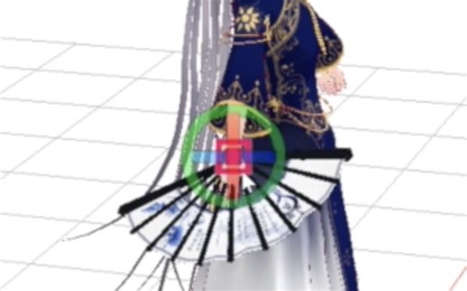 教你如何拿扇子 (全程英文慎入！！！)【速成教学】【MMD】