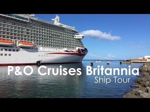 P&O Cruises Britannia Ship Tour
