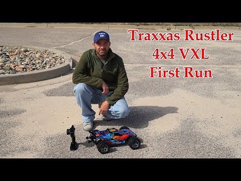 Traxxas Rustler 4x4 VXL First Run 3S