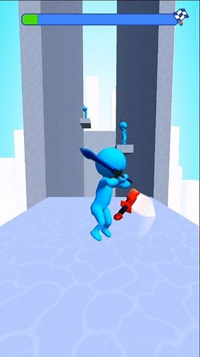 Ninja Sword Slice ⚔️🔥 | Epic Enemy Cutting Gameplay #shorts