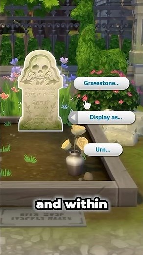The New Grave Customization Is Insane! | The Sims 4 Life & Death