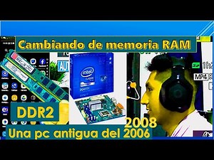 CHANGING RAM IN AN OLD PC TO DDR2 (EXPLAINING STEP BY STEP)
