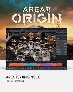 1.5K views · 46 reactions | Here’s a quick example of both the open and damped variations of the Big Kit in the Area 33 – Origin SDX. Listen to more demos for this kit as well as all the other ones here: https://www.toontrack.com/product/area-33-origin-sdx/ | Toontrack | Facebook