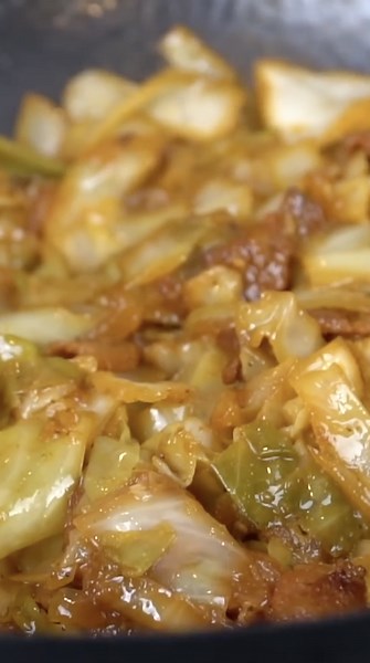 Southern Fried Cabbage In Minutes