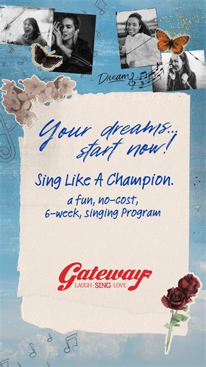 Details and registration at gatewaychorus.com Limited spots available - FREE! | Gateway Chorus