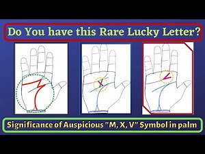 Rare Lucky Signs M, X, V in Your Palm Palmistry | Sudden wealth Lines | 3 mistakes you need to avoid