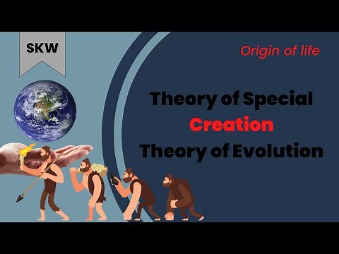 Theory of Special Creation & Theory of Evolution | Origin of Life | Biology | SKW