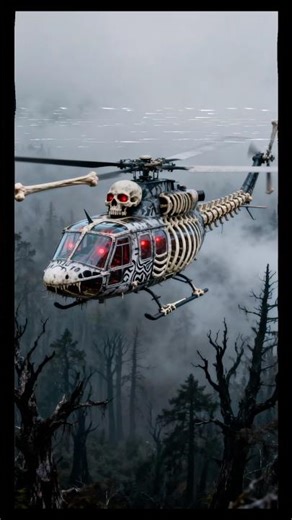 Halloween version of helicopter #scary