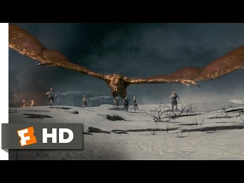 Beowulf (9/10) Movie CLIP - Dragon Flight (2007) HD
