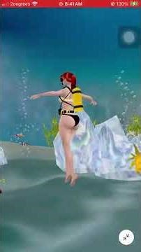 Imvu - Teenage Mutant Ninja Turtles in 2012: April O'Neil’s Scuba Diving. (With her bikini.) #shorts