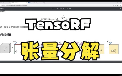 tensorf-张量分解