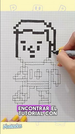 DRAWING LIONEL MESSI - PIXELATED