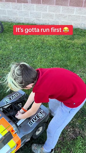 Gas powered RC cars are better!!! #fyp #tiktok #mattsmotoworx #losi | gas powered rc cars