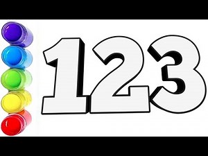 123 Numbers, 123 Numbers Name, 1234, 12345, ABC Song, ABCD, Alphabet, Toddler learning video, kids