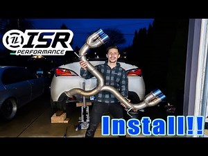 Installing An ISR Race Exhaust On A Genesis Coupe!!