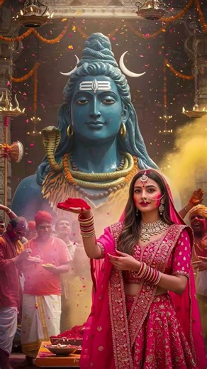 Mahadev Holi Status | Holi Festival | Shiv Special #trending #love #viral #viralvideo #shorts #song
