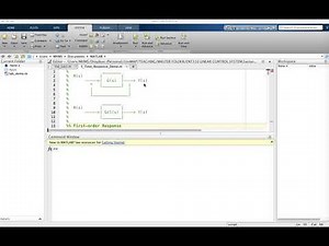 Introduction to Time Response using MATLAB
