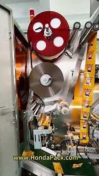 Russian pyramid tea bag packing machine #russia #packingmachine