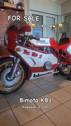 BIMOTA KB1 FOR SALE. This amazing looking Bimota KB1 with a Kawasaki Z1000 is for sale at VintageMotorcycles.nl. Interested? For more detailed pictures, information and price, visit our website: https://www.vintagemotorcycles.nl/buy/kawasaki-bimota-kb1/#moreSpecifications Shipment worldwide #bimota #bimotatesi #bimotaracing #bimotakb1 #kb1 #bimotamotorcycle #bimotamotorcycles | Vintage Motorcycles