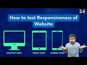 What is Responsiveness Feature of Website? How to test responsiveness using Chrome Browser? Part 33