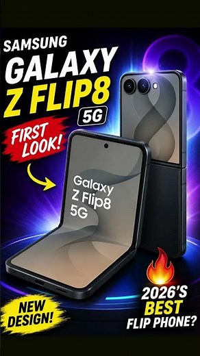 Samsung Galaxy Z Flip 8 5G Review 🔥 First Look & Best Features!