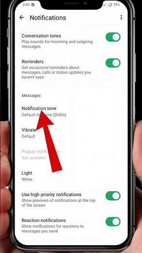 Whatsapp Notification Sound Problem Solve || how to change whatsapp notification tone #shorts