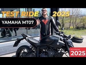 Yamaha MT-07 2025 | Test Ride su Strada + Recensione Completa: Cosa è Cambiato Davvero? #yamahamt07