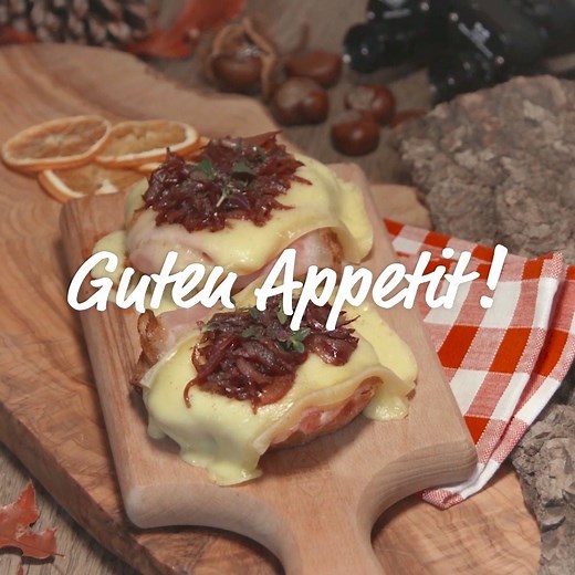 Schnell, einfach und sooo fein: Käseschnitte mit Raclette. Jetzt ausprobieren: bit.ly/Kaeseschnitte | Raclette Suisse
