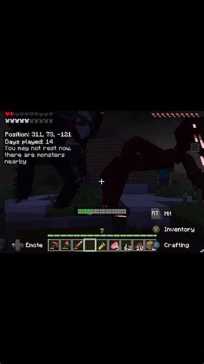 i get kidnapped and eliminated #minecraft #minecrafthorror #dwellers #horrormods #scary #gaming