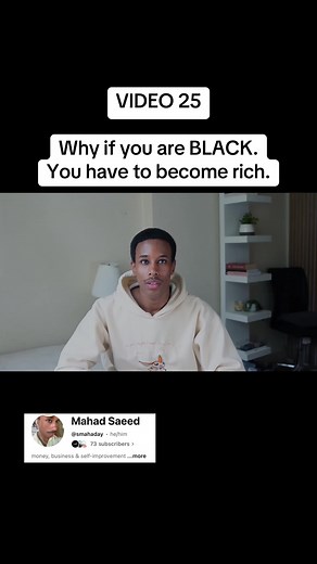 this is the 3rd (out of 4) video in the series, was super important to make this. hope you enjoy 0:00 hi! 1:10 your mind was colonised. not just your land 2:04 we create the culture, but we don't own it 3:46 black people are not comedic value for the world 5:22 health, stress and wealth in the black community 6:41 money is the only thing the system can’t ignore 8:50 wealth without integrity is just a different kind of poverty #money #finance #psychology