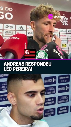 POST-MATCH RIVALRY! 🔥 Léo criticized the Verdão players and Andreas responded #shorts