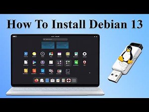 How to Download and Install Debian 13 from USB