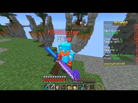 Minecraft 100 PLAYER MEGA SKY WARS #2 with Vikkstar