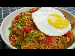 Maggi Goreng Basah Telur Goyang Sempoi Sangat Tak Cukup Sepinggan