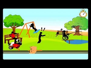 Stick Death Level 2 - Park Walkthrough