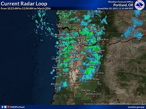 4.2K views · 65 reactions | Here is a look at your current radar loop showing scattered showers across the area. These will persist throughout the day before diminishing this evening. | US National Weather Service Portland Oregon | Facebook
