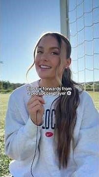 Pro soccer player’s top tips for forwards #soccer #soccerplayer #forward #striker