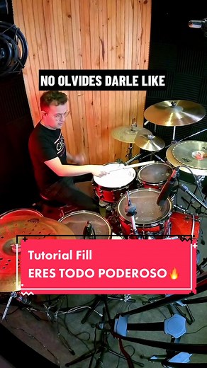 Nuevo fill 🥁 de mi cover de Eres Todo Poderoso 🔥 #drum #drums #drummer #drumming #drumstagram #gospelchops #bateria #bateristas #worshipdrummer #mielsanmarcos #bareristacristão #bateristacristiano #musician