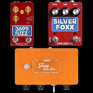 3 Recent Compact, Medium and Large Foxx Tone Machine Fuzz Replicas