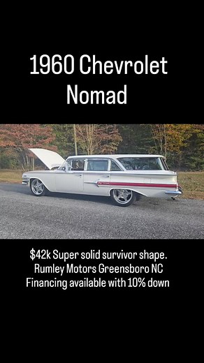 Awesome 1960 Chevrolet Nomad #RumleyMotors #classicscars #GreensboroNC | Andrew Rumley