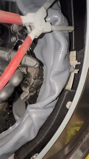Lg Washer Door Seal Replacement Using Clamp Tool, Easy and Fast.
