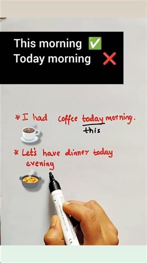 # this morning ✅today morning❌#solve the given worksheet🤔#English grammar#grammar quiz#