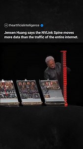 130 TB/s, fully meshed across 5,000 coaxial cables. These aren't just GPUs. They're wired for intelligence at internet scale. | Artificial Intelligence News