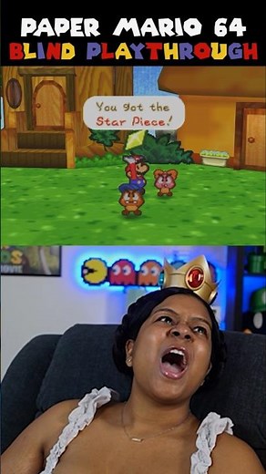 First time playing Paper Mario 64‼️ #papermario #blindplaythrough