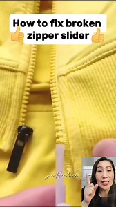 4K views · 47 reactions | Easy way to fix broken zipper slider #lifehacks #useful #reelsvideoシ #reelsviralシ #viralreelsシ #videoviralシ #reactionvideo | Jenefy Hardman | Facebook