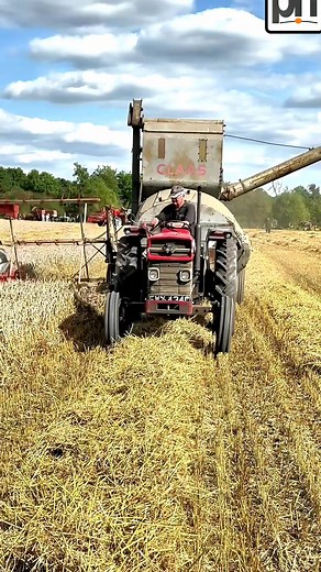 Have a look at these old combines, tractors, balers, and trailers on ... #machine #farmerlife #farming #tractor #farmer | Tanja