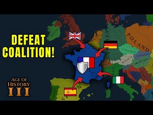 Age of History 3 - Defeating a COALITION!