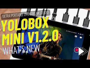 Yolobox Mini v1.2.0 Review - What's New in the Ultra Portable Live Stream Studio