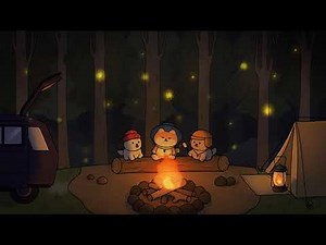 cozy camping vibes / chill lofi hip hop mix ~ chill with taiki