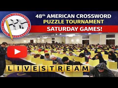 48th Annual American Crossword Puzzle Tournament Saturday Games!